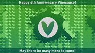 6th_anniversary anniversary artist:alizarinred modern_art streamer:vinny vinesauce // 1920x1080 // 2.8MB