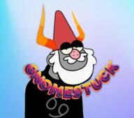 artist:gnomio edit funny gnome homestuck joke photoshop streamer:vinny // 1150x1010 // 595.5KB