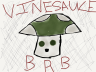 brb ms_paint vinesauce_logo // 1024x768 // 241.4KB