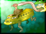 artist:leghair bus disturbed_emu game:game_&_wario speed_luigi streamer:vinny // 1024x768 // 999.4KB