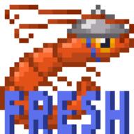 artist:Skorpios game:cyberpunk_2077 pixel_art shrimp shrimp_vendor streamer:vinny // 140x140 // 2.0KB
