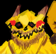 artist:asticktree game:pokemon_yellow pikachu streamer:fred // 408x390 // 176.5KB