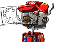 artist:lizzaroro charity_stream corruptions game:super_mario_64 robot streamer:vinny // 640x454 // 152.0KB