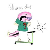 Slippery_Dick artist:snek game:bubsy_3d streamer:joel // 2000x2000 // 356.6KB