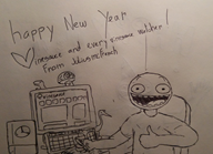 artist:juliusmcfrench happy_new_year vinesauce // 730x530 // 125.7KB