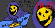 artist:harryciphers game:Tekken_7 pizza skeletor streamer:joel the // 1280x669 // 163.9KB