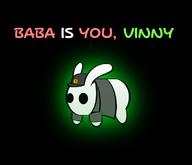 artist:MARIGOLD baba game:baba_is_you streamer:vinny // 785x673 // 119.3KB