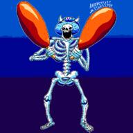 artist:Andreyka31 skeleton streamer:joel // 700x700 // 33.4KB