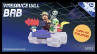 artist:RyAnimateStuff brb gnorts lego scoot streamer:vinny // 1280x720 // 986.9KB