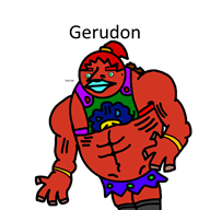 artist:mrtengu game:the_legend_of_zelda_breath_of_the_wild gerudo goron streamer:vinny // 1000x1000 // 123.0KB
