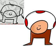 artist:MustardJuise character:Toad game:mario_artist_paint_studio streamer:joel // 572x469 // 48.3KB