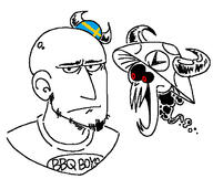 artist:neonredhex streamer:joel vargshroom // 650x550 // 112.1KB