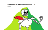 game:shadow_of_skull_mountain game:undertale papyrus // 768x480 // 26.5KB