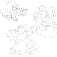 artist:sadboy-Otoroshi game:spelunky_2 laughing_snakes streamer:vinny // 1400x1400 // 72.4KB
