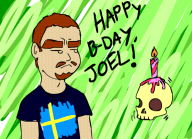 birthday happy_birthday skull streamer:joel // 550x400 // 88.0KB