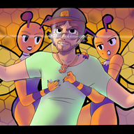 #beesex artist:frangodango bees game:super_mario_galaxy gpm streamer:vinny // 2048x2048 // 990.0KB
