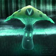 artist:cryptidkitten darkshroom streamer:vinny vineshroom // 746x747 // 1.0MB