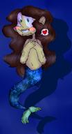 artist:GODUSOPP merMAN mermaid streamer:joel // 612x1129 // 414.4KB