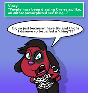 artist:shyguyxxl cherry game:animal_crossing streamer:vinny // 1044x1100 // 249.6KB