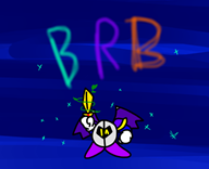 brb game:kirby_planet_robobot meta_knight streamer:vinny // 561x456 // 126.0KB