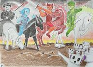 artist:notbooktheocelot fourhorsemen streamer:vinny // 640x460 // 208.3KB