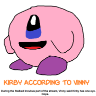 game:stalked_incubus kirby ms_paint nintendo streamer:vinny // 586x585 // 18.3KB