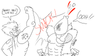 artist:putuk donkey_kong game:asura's_wrath streamer:joel // 885x520 // 132.7KB