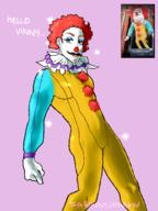 artist:FabulousCthulhu bad_clown hello_neighbor streamer:vinny // 900x1200 // 523.1KB