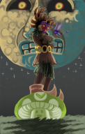 artist:keluturtle game:majora's_mask moon skull_kid streamer:vinny vineshroom // 700x1095 // 649.9KB