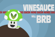artist:doctorsquidface bacon brb memes quality_stream vinesauce vineshroom // 720x480 // 64.9KB
