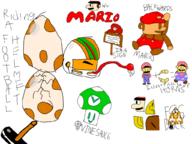 artist:kirklhtc corruptions game:super_mario_bros game:super_mario_world mario streamer:vinny // 1024x768 // 225.3KB