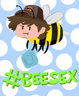 #beesex art bee streamer:vinny vinesauce // 1920x2316 // 1.0MB