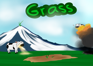 artist:blankfaece cows explosions grass light streamer:vinny // 1001x711 // 482.2KB