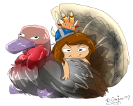 artist:akumanorobin game:duck_hunt joel_hacks platypus streamer:joel turkey // 1280x1024 // 993.0KB