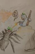artist:Sauerkraut ferret game:kill_it_with_fire spider streamer:limes // 1456x2256 // 1.3MB