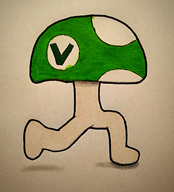 artist:treyshyguy game:earthbound ramblin_mushroom streamer:vinny // 1677x1846 // 2.4MB
