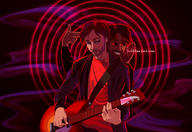 artist:UmbraObscurum guitar hazy red_vox streamer:vinny // 2250x1550 // 2.2MB