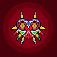 artist:kingstarscream game:cadence_of_hyrule majora's_mask pixel_art streamer:vinny // 577x570 // 5.3KB
