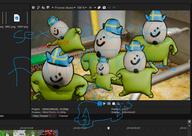 animated artist:hayda fren minecraft streamer:joel // 999x706 // 389.2KB