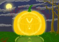 Halloween artist:Dubian pumpkin streamer:vinny // 1527x1080 // 1.4MB