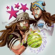artist:brinbin jjba jojo streamer:joel streamer:vinny // 771x771 // 1021.0KB