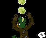 animated argonian artist:QuadDuck cabbage game:skyrim streamer:vinny // 850x700 // 180.5KB