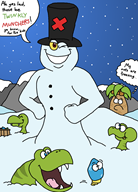 fanart funny jokes rare snowman streamer:vinny // 940x1300 // 365.8KB