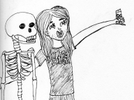 skeleton spooky_selfie streamer:joel // 1725x1289 // 1.1MB