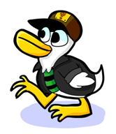 artist:galifrax duck game:earthbound mad_duck streamer:vinny // 282x326 // 45.7KB