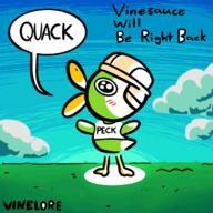 animated artist:VineLore brb game:duck_game scoot streamer:vinny // 700x700 // 190.9KB