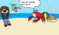 chicken_nuggets crab game:earthbound streamer:joel // 831x502 // 27.2KB