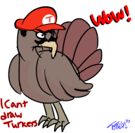 joel_hacks streamer:joel thanksgiving turkey // 406x401 // 75.2KB
