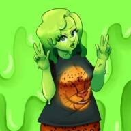 artist:edeyysus game:tomodachi_life slime_gal streamer:vinny // 1000x1000 // 687.0KB