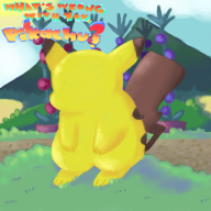 artist:cinnapepper corruptions game:hey_you_pikachu pikachu pokemon streamer:vinny // 600x600 // 299.0KB